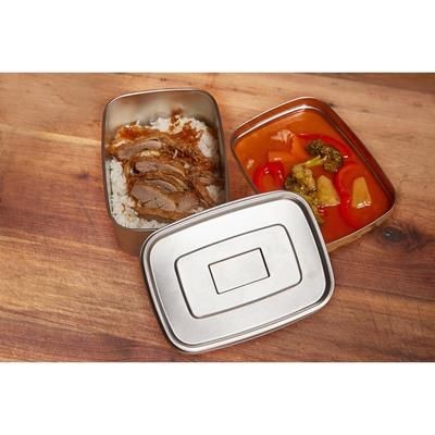 Picture of STAINLESS STEEL LUNCH BOX / CONTAINER ‘DOUBLE’ 