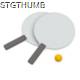 Picture of BEACH BALL SET SUN in White & Grey
