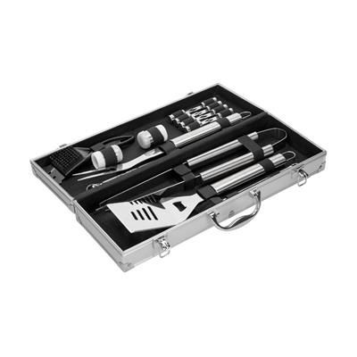 Picture of GRILL SET DELUXE in Silver.