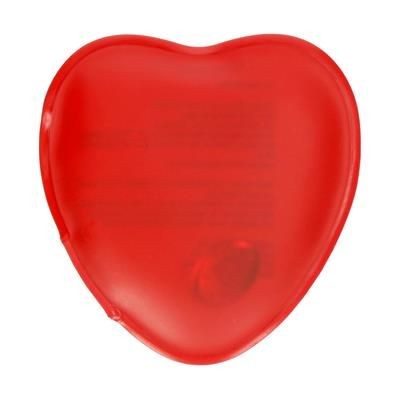 Picture of GEL HEATING PAD HEART in Small Red.