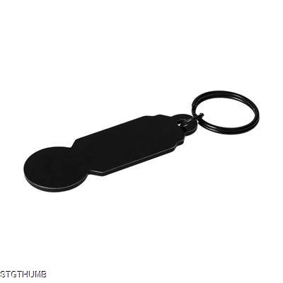 Picture of SHOPPING TROLLEY RELEASE KEY ACERO in Black.