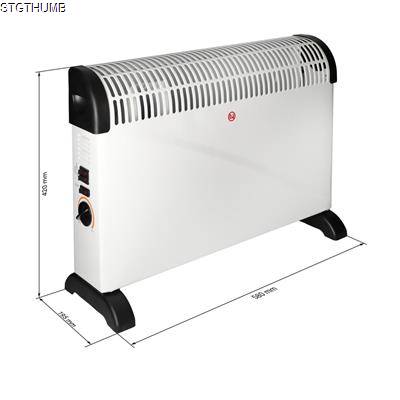 Picture of FAN HEATER COMPACT I in White.