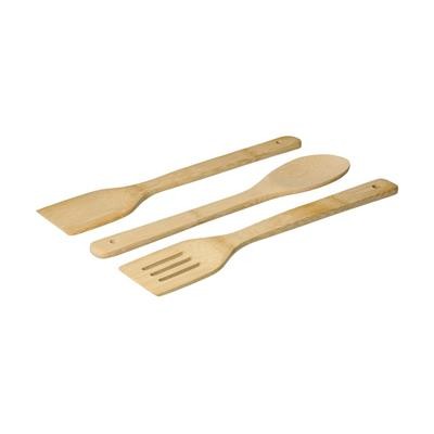 Picture of YANODA COOKING CUTLERY SET OF 3 NATURAL.