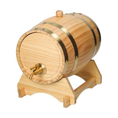 Picture of WOOD BARREL TIMBER, 5 LITRE