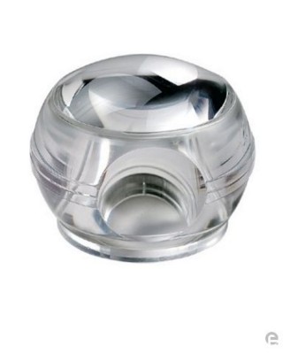 Picture of PLASTIC ROUND DESK MAGNIFIER GLASS in Clear Transparent