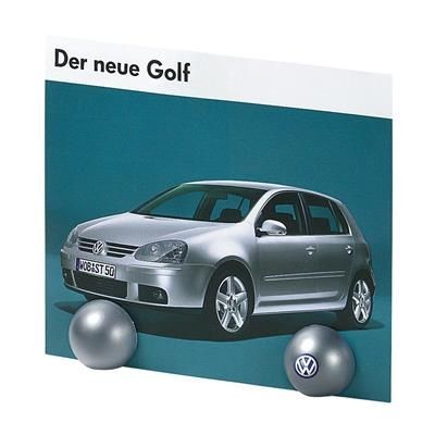 Picture of NOTE HOLDER MAGNET BALL in Standard-silver
