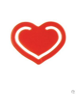 Picture of PLASTIC HEART PAPERCLIP
