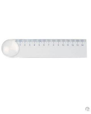 Picture of RULER MAGNIFIER in Clear Transparent