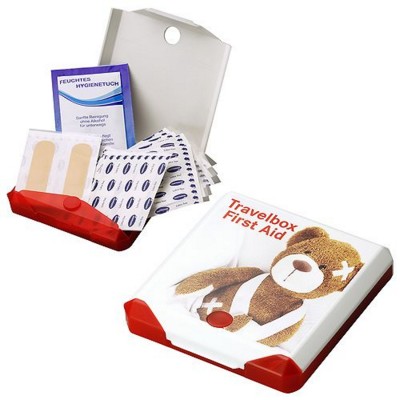 Picture of FIRST AID KIT PLASTER TRAVEL BOX CASE.