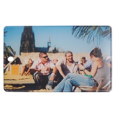 Picture of IMOULD BRANDED PLASTIC CHOPPING BOARD in Clear Transparent