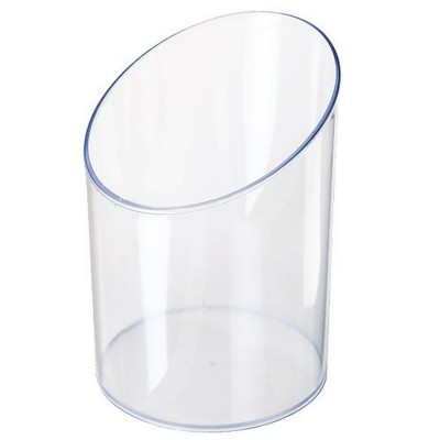 Picture of ACRYLIC ROUND COLLECTORS BOX in Clear Transparent.