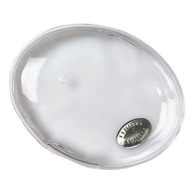 Picture of SMALL OVAL SHAPE HEATED GEL HOT PACK HAND WARMER in Clear Transparent.