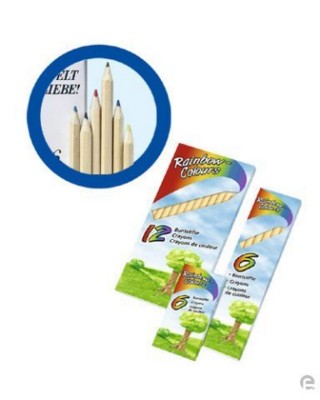 Picture of 6 WOOD COLOURING PENCIL SET