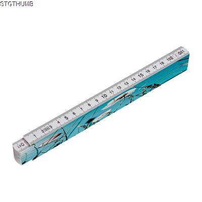 Picture of FOLDING RULER DIMENSION 2 M in White