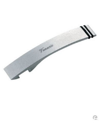 Picture of ALUMINIUM BOTTLE TOP OPENER with Rubber Grip in Silver Metal.