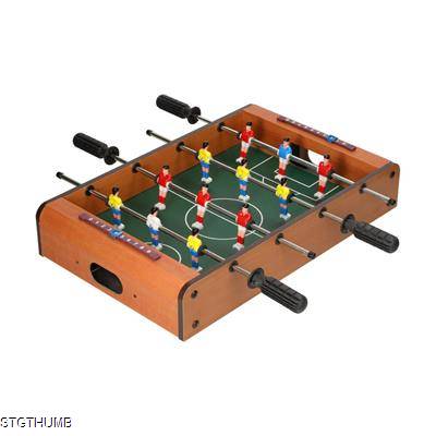 Picture of TABLE FOOTBALL MINI FOOTBALL, BROWN.