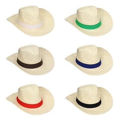 Picture of COWBOY LOOK STRAW HAT