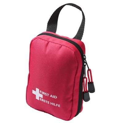 Picture of FIRST AID KIT BAG in Small, Red & Black.