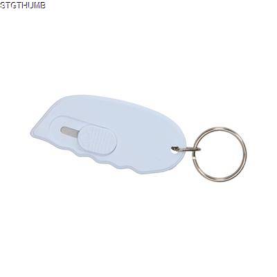 Picture of KEYRING PENDANT LETTER OPENER in White