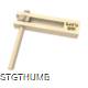 Picture of RATTLE TIMBER in Natural