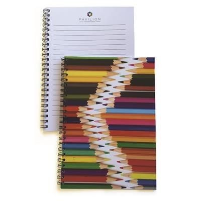 Picture of A4 SPIRAL WIRO BOUND PAD with Card Cover