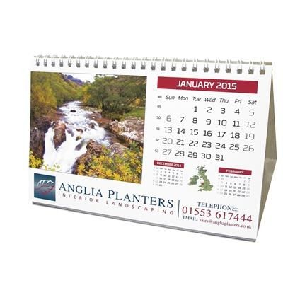 Picture of BESPOKE DESK TENT CALENDAR