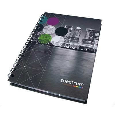 Picture of BESPOKE SPIRAL WIRO WIRE BOUND NOTE BOOK