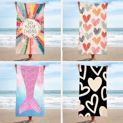 Picture of BEACH TOWEL BESPOKE FULL COLOUR.