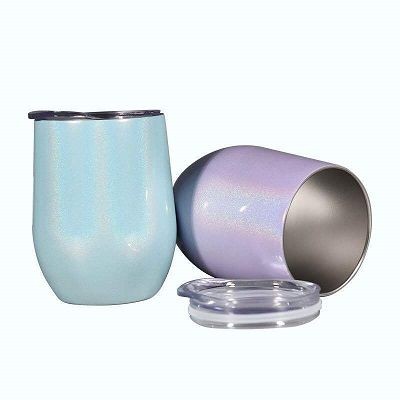 Picture of DOUBLE WALL STAINLESS STEEL METAL MUG.