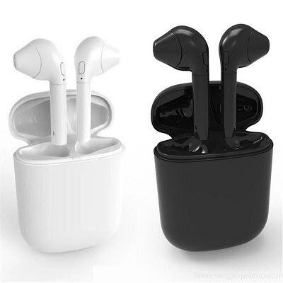 Picture of i8 TWINS BLUETOOTH EARPHONES with Charger Box.