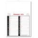 Picture of MEMO NOTE PAD PLANNER in Red & Black