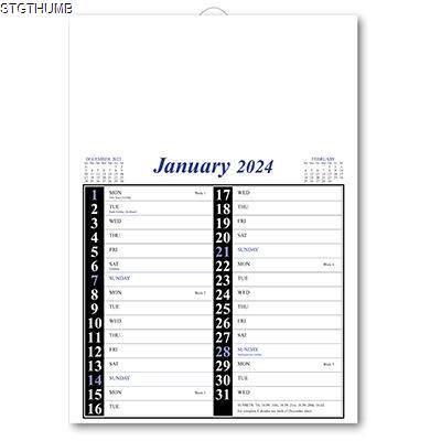Picture of MEMO NOTE PAD PLANNER in Blue & Black