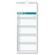 Picture of APPOINTMENTS SLIMLINE PLANNER CALENDAR