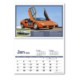Picture of CLASSIC MARQUES - PAST & PRESENT CENTRAL SPIRAL WALL CALENDAR