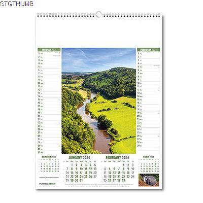 Picture of PICTORIAL BRITAIN WALL CALENDAR