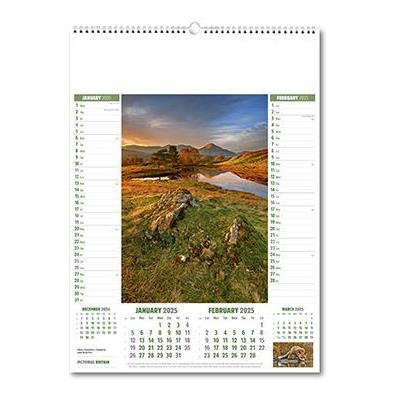 Picture of PICTORIAL BRITAIN WALL CALENDAR.