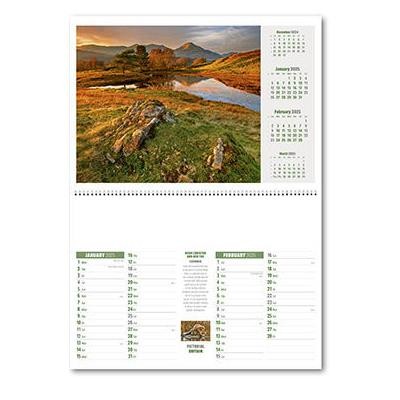 Picture of PICTORIAL BRITAIN WALL CALENDAR.