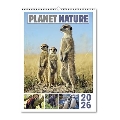 Picture of PLANET NATURE MEMO WALL CALENDAR