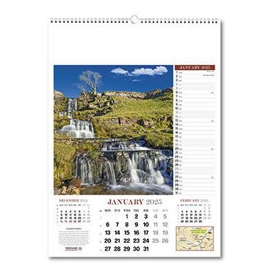 Picture of YORKSHIRE WALL CALENDAR.