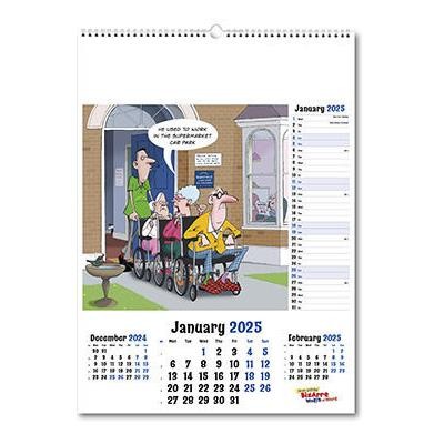 Picture of BIZARRE WORLD OF WORK WALL CALENDAR.