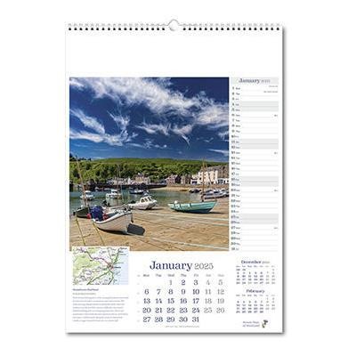 Picture of SCENIC TOUR OF SCOTLAND WALL CALENDAR