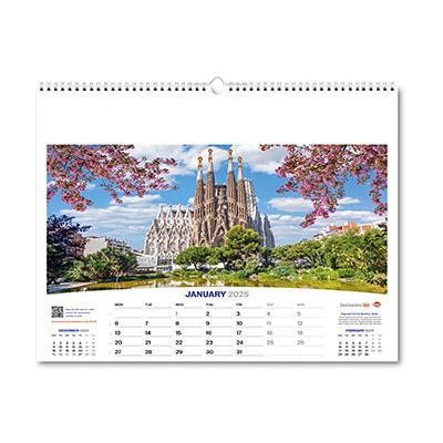 Picture of 360INTERACTIVE ORGANIZER WALL CALENDAR