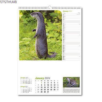 Picture of WILDLIFE OF BRITAIN WALL CALENDAR