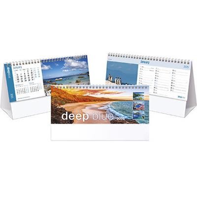 Picture of DEEP BLUE DESK CALENDAR.