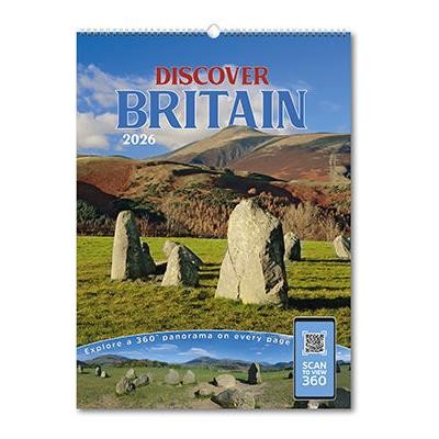 Picture of DISCOVER BRITAIN WALL CALENDAR.