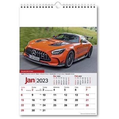 Picture of PERFORMANCE CARS WALL CALENDAR.