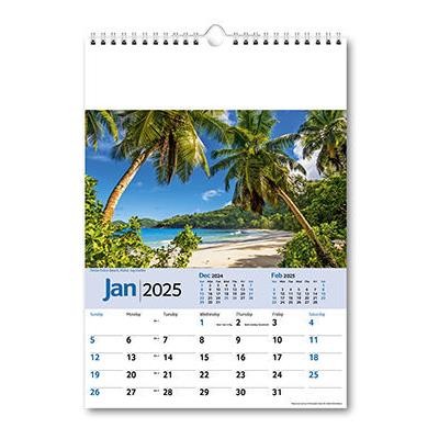 Picture of SCENIC WORLD MEMO WALL CALENDAR