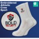 Picture of EMBROIDERED ATHLETIC CREW SPORTS SOCKS