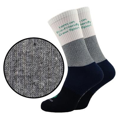 Picture of ECO-FRIENDLY ATHLETIC CREW SPORTS SOCKS