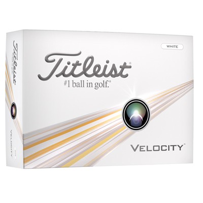 Picture of TITLEIST VELOCITY MID RANGE GOLF BALL.